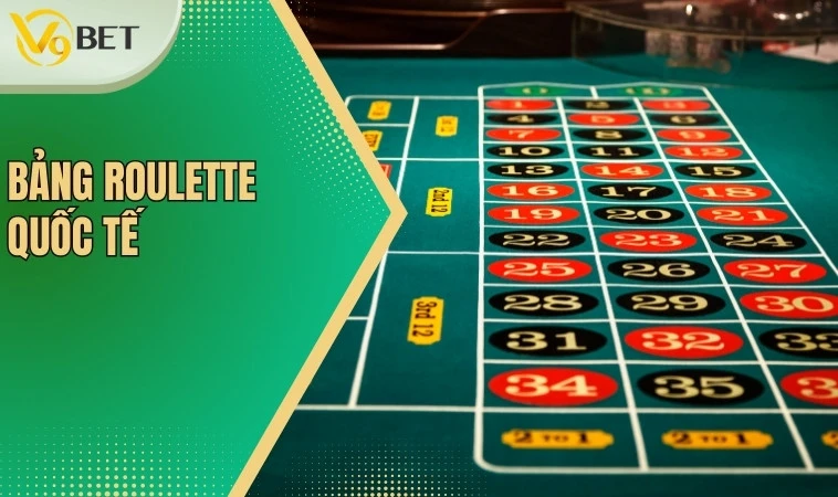 Cách Chơi Roulette: Khám Phá Bí Mật Vòng Quay May Mắn 4 Bảng Roulette Quốc tế