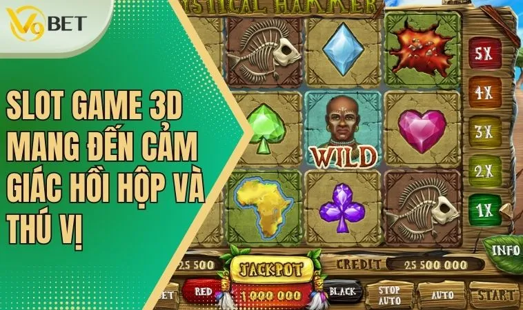Slot game 3D: Trải Nghiệm Đồ Họa Sống Động Như Thật 2 Thử vận may cùng slot game 3D đầy hấp dẫn